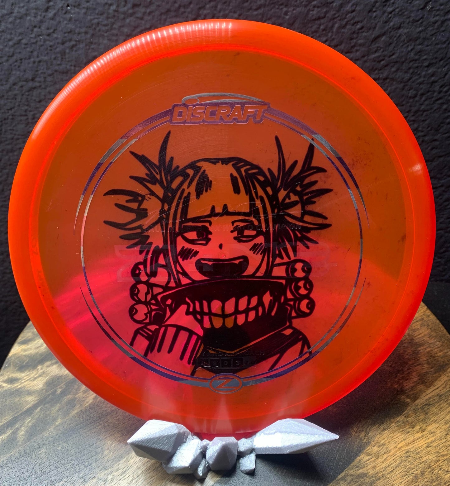New Discraft Z Zone Paul McBeth Signature Series Custom Himiko Toga Dye *Read Description*
